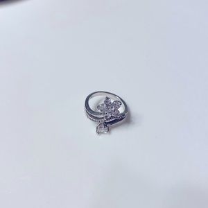 Crystal Flower Ring